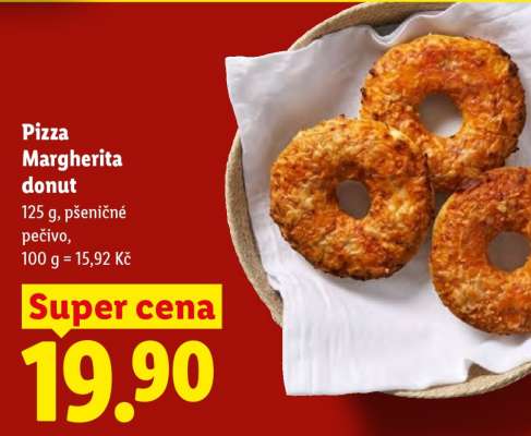 Pizza Margherita Donut