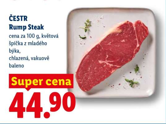 ČESTR Rump Steak