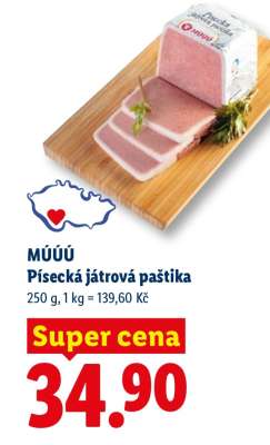 MÚÚÚ Písecká játrová paštika