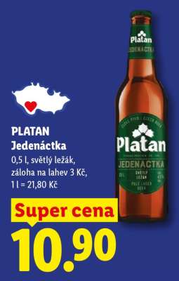 PLATAN JEDENÁCTKA