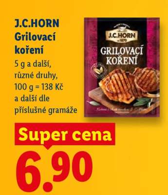 J. C. Horn Grilovací koření