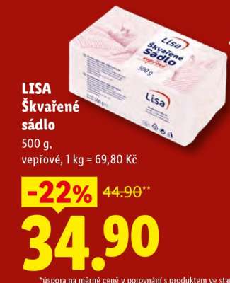 LISA Škvařené sádlo