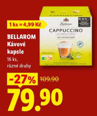 BELLAROM KÁVOVÉ KAPSLE