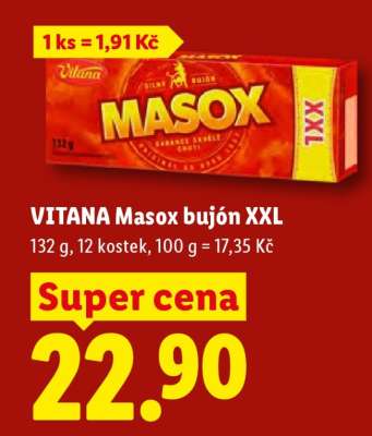 VITANA Masox bujón XXL