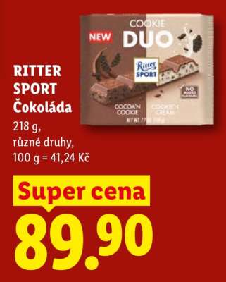 Ritter Sport čokoláda