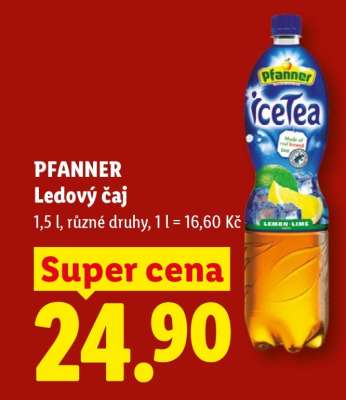 Pfanner Ledový čaj