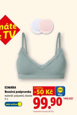 ESMARA Bezešvá podprsenka