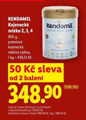 Kendamil kojenecké mléko 2/3/4