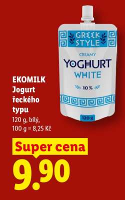 EKOMILK Jogurt řeckého typu