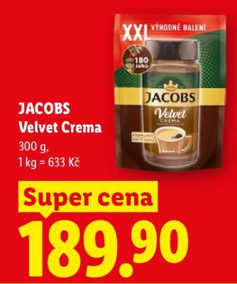 JACOBS VELVET CREMA