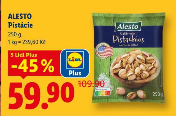 Alesto PISTÁCIE