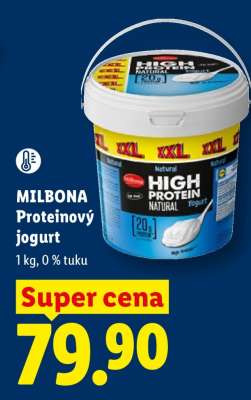 MILBONA Proteinový jogurt