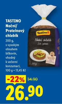TASTINO Noční/Proteinový chlebík