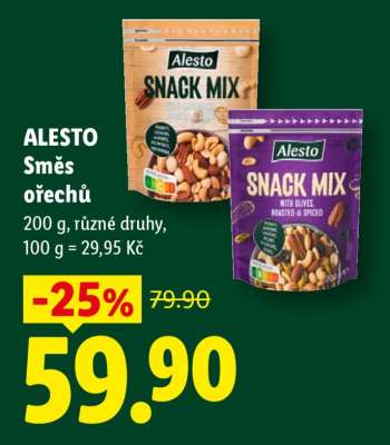 ALESTO SMĚS OŘECHŮ