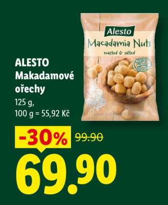 ALESTO Makadamové ořechy