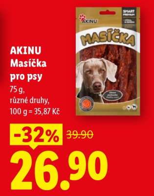 Akinu Masíčka pro psy