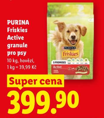 Purina FRISKIES ACTIVE GRANULE PRO PSY