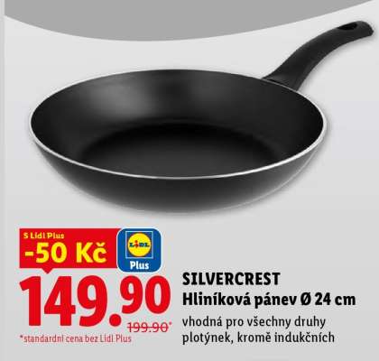 SILVERCREST HLINÍKOVÁ PÁNEV Ø 24 cm