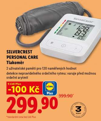 Silvercrest personal care Tlakoměr
