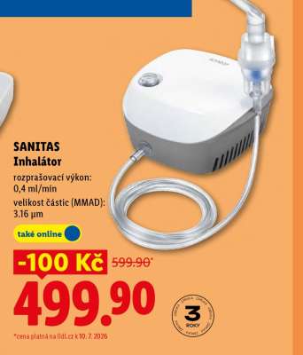 SANITAS Inhalátor