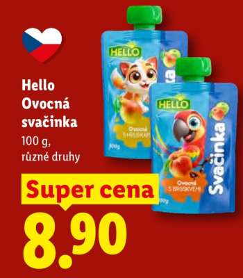 Hello Ovocná svačinka