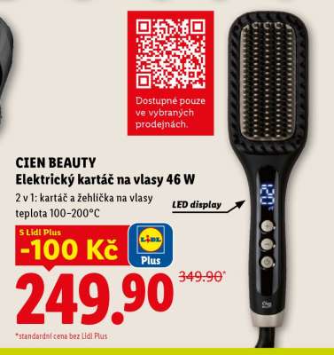 CIEN BEAUTY Elektrický kartáč na vlasy 46 W