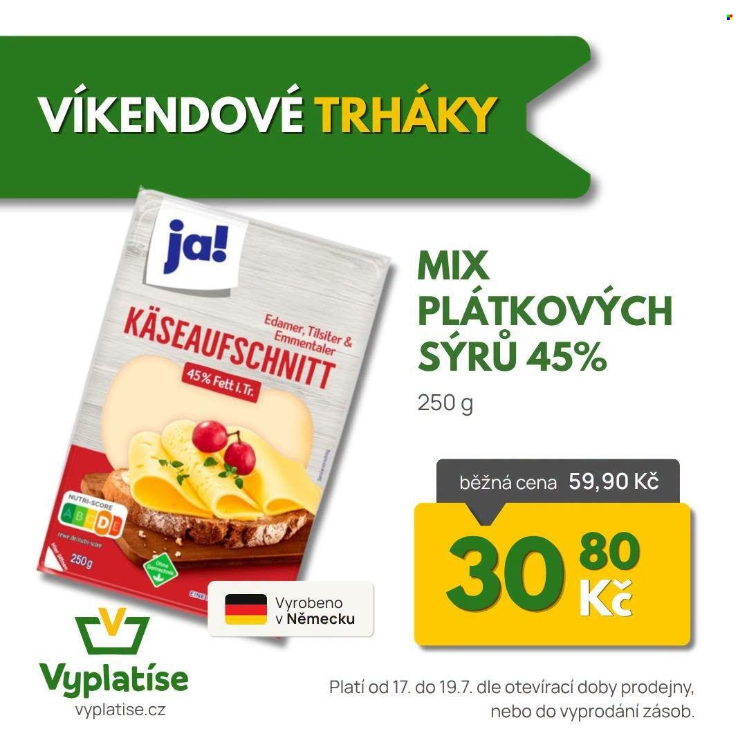 Leták Vyplatíse - 17. 7. 2026 - 19. 7. 2026. Strana 2