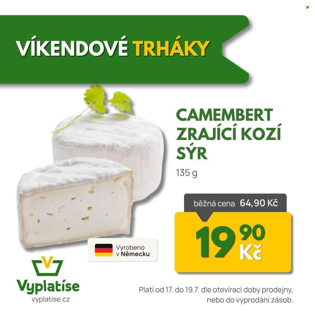 Leták Vyplatíse - 17. 7. 2026 - 19. 7. 2026. Strana 3