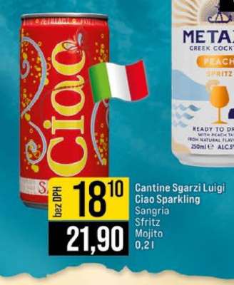Cantine Sgarzi Luigi Ciao Sparkling