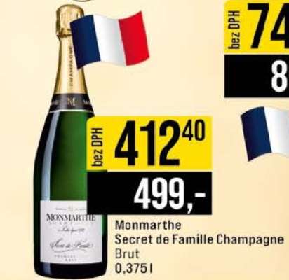 Monmarthe Secret de Famille Champagne Brut