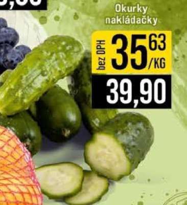 Okurky nakládačky