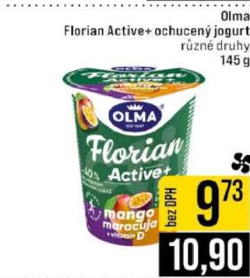 Olma Florian Active+ ochucený jogurt