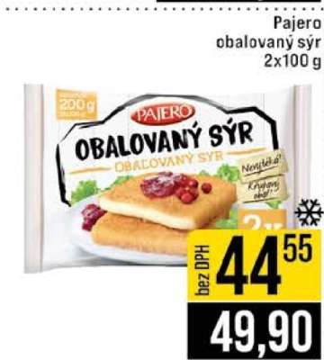 PAJERO Obalovaný sýr