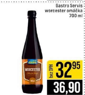 Gastro Servis worcester omáčka