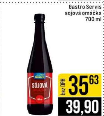 Gastro Servis sójová omáčka