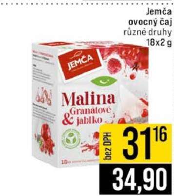 Jemča ovocný čaj