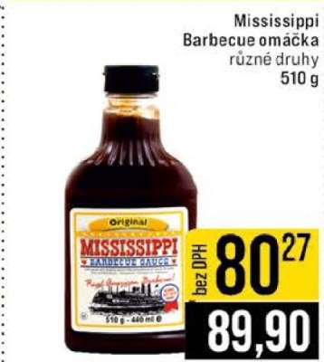 Mississippi barbecue omáčka