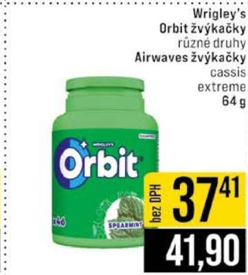 Wrigley's Orbit žvýkačky