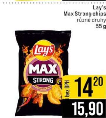 Lay’s max strong chips