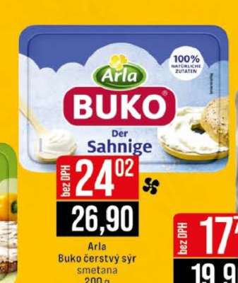 Arla Buko čerstvý sýr