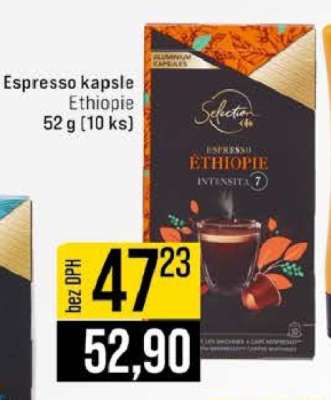 Espresso kapsle Ethiopie