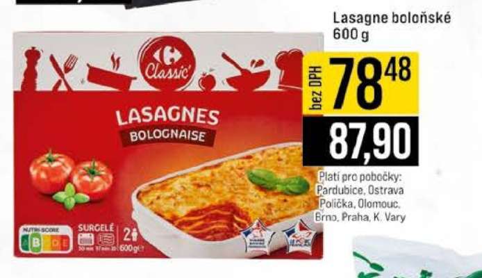 Lasagne boloňské