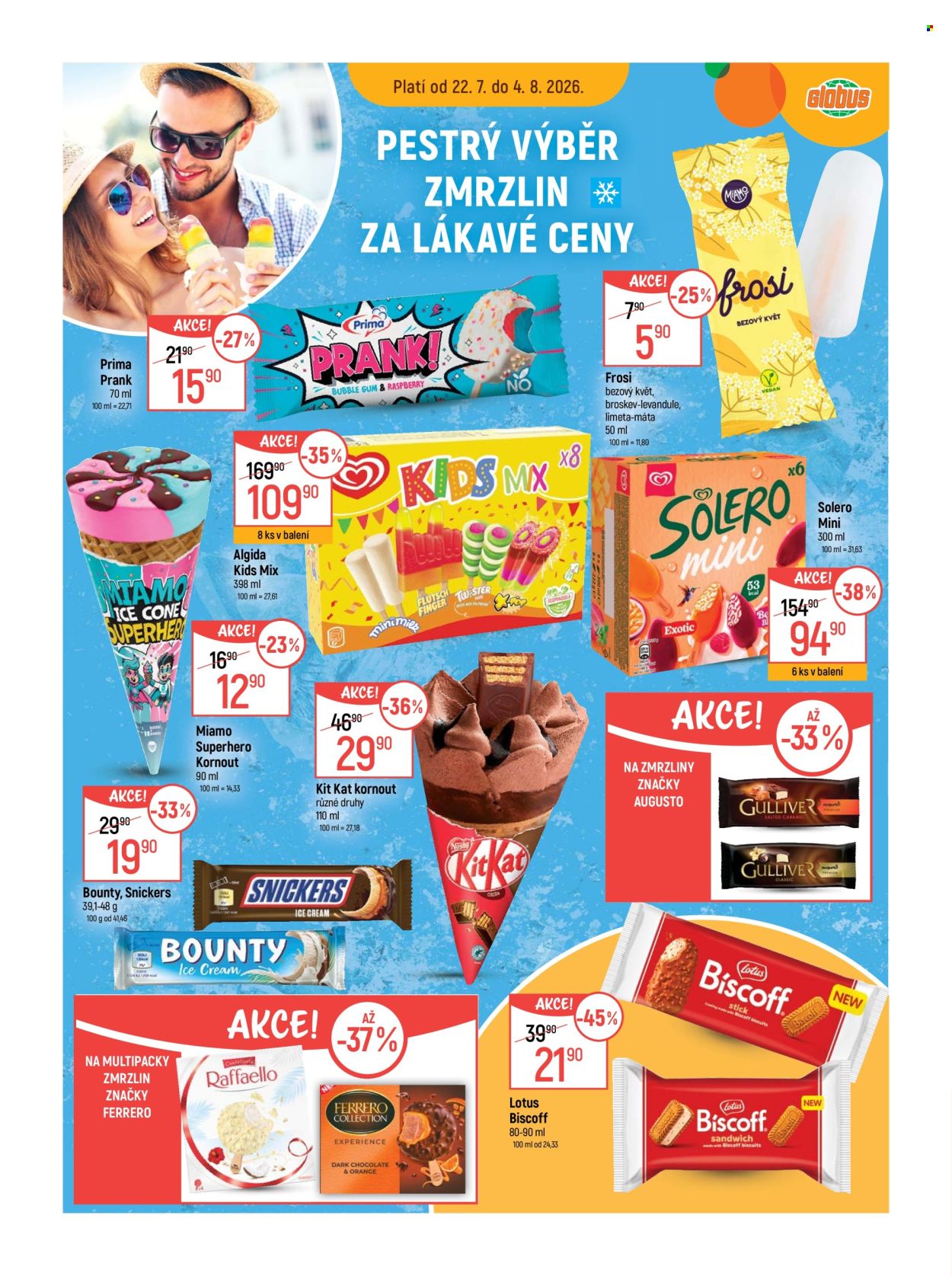 Leták Globus - 22. 7. 2026 - 28. 7. 2026. Strana 19