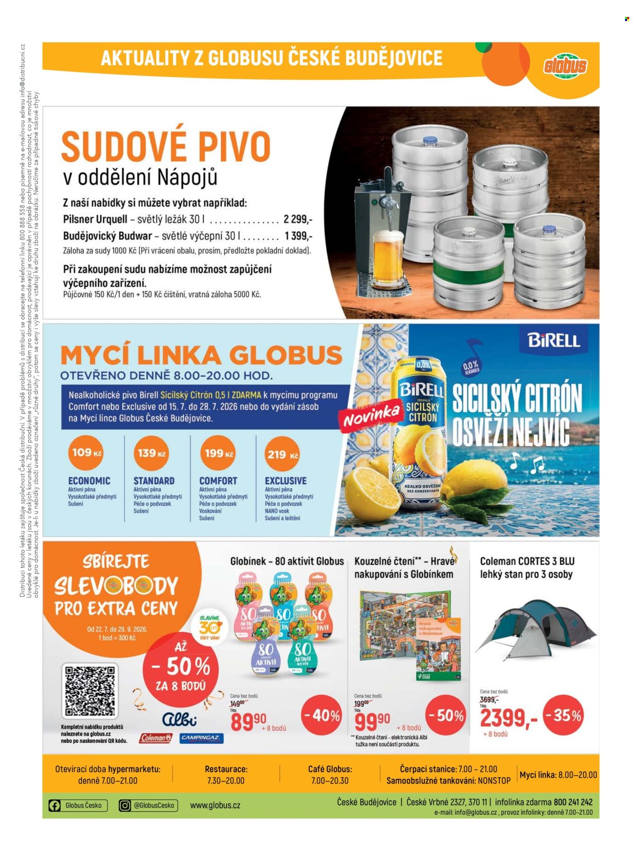 Leták Globus - 22. 7. 2026 - 28. 7. 2026. Strana 36