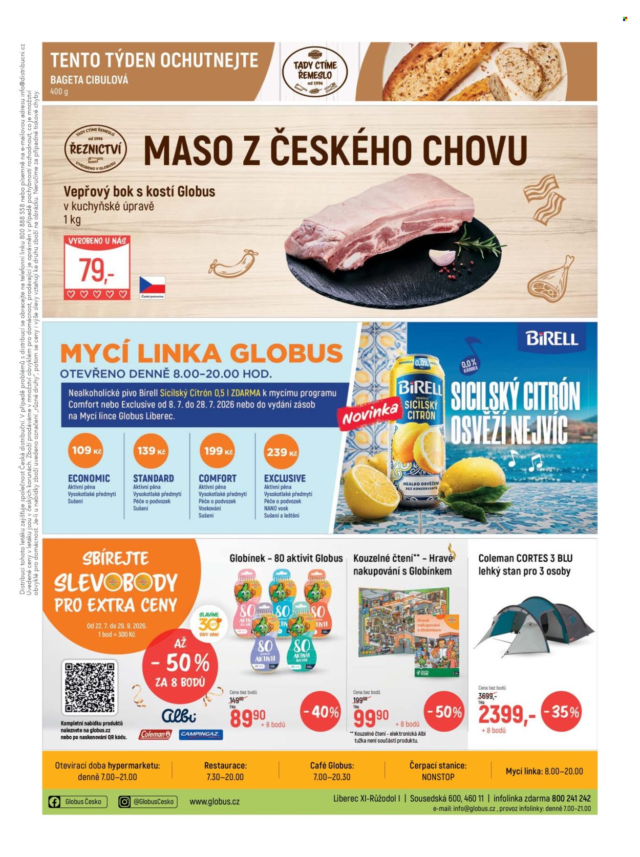 Leták Globus - 22. 7. 2026 - 28. 7. 2026. Strana 36