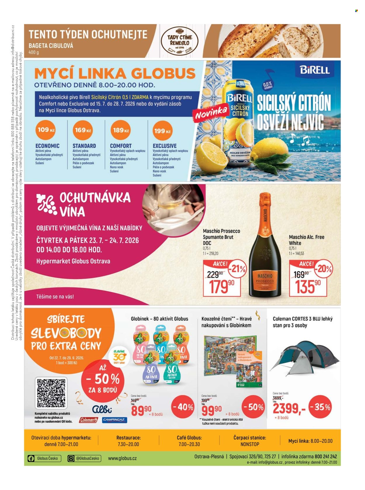 Leták Globus - 22. 7. 2026 - 28. 7. 2026. Strana 36