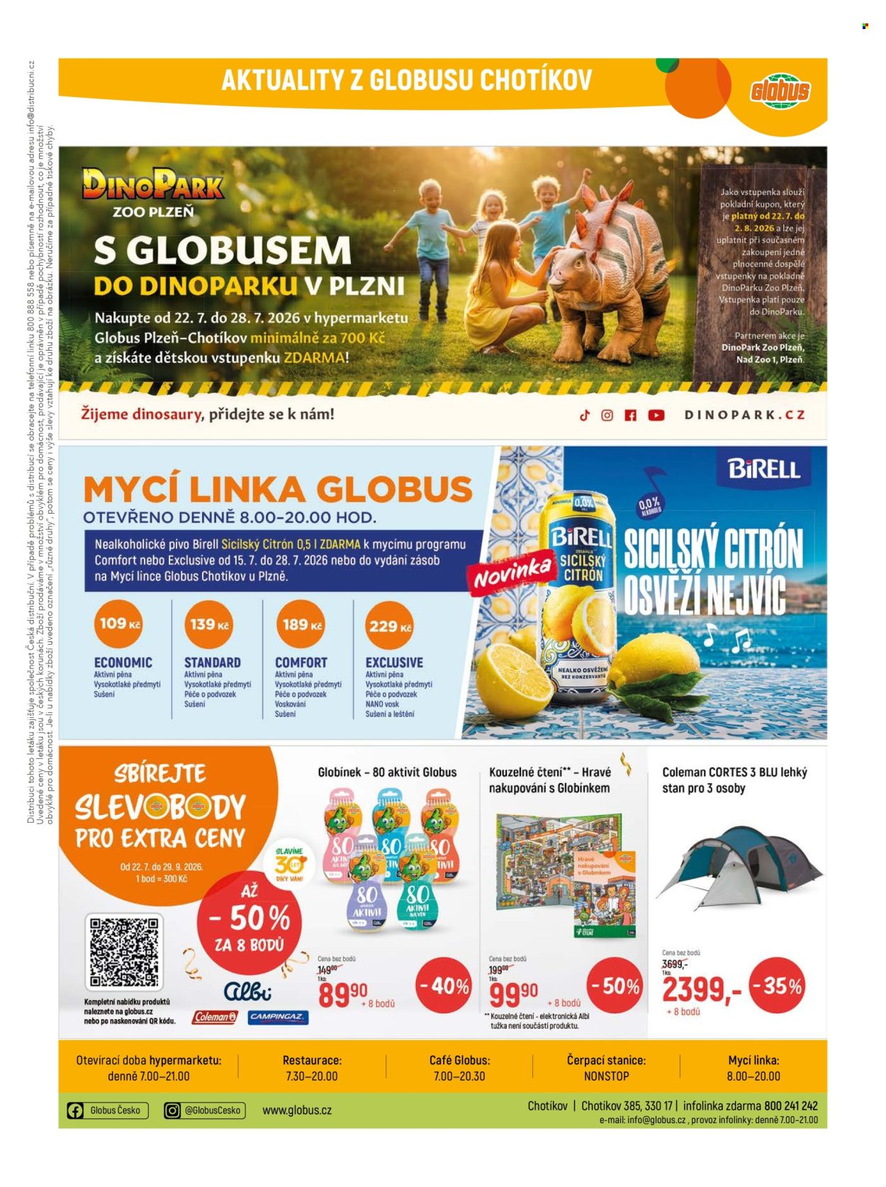Leták Globus - 22. 7. 2026 - 28. 7. 2026. Strana 36