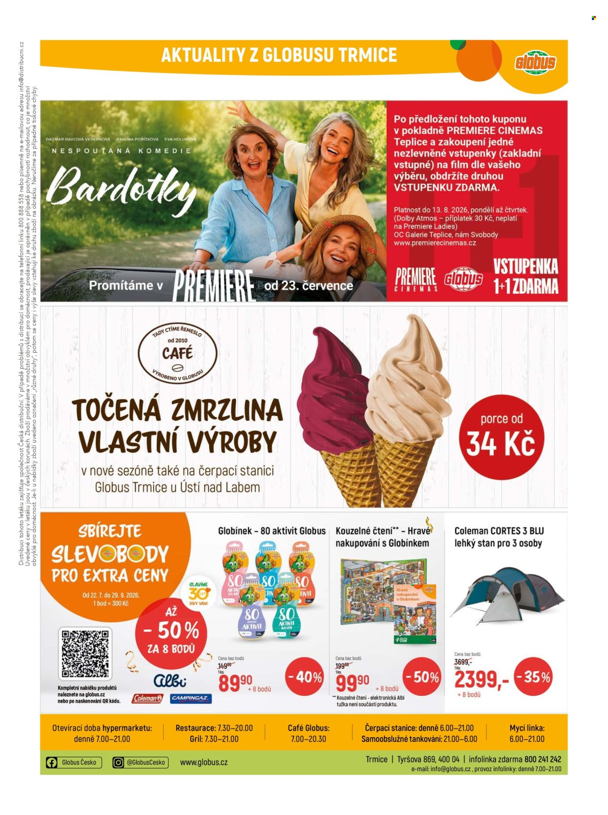 Leták Globus - 22. 7. 2026 - 28. 7. 2026. Strana 36