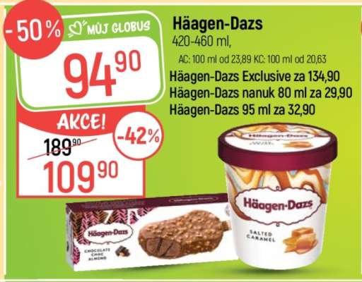 Häagen-Dazs 420-460 ml