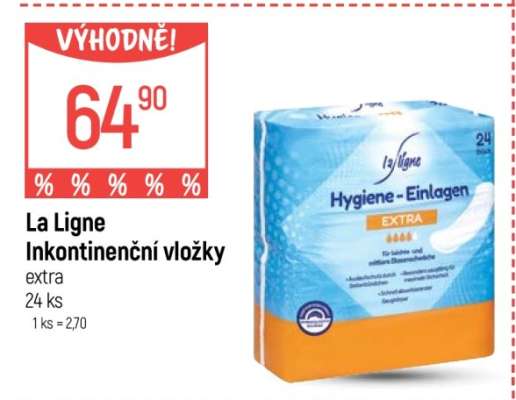 La Ligne Inkontinenční vložky